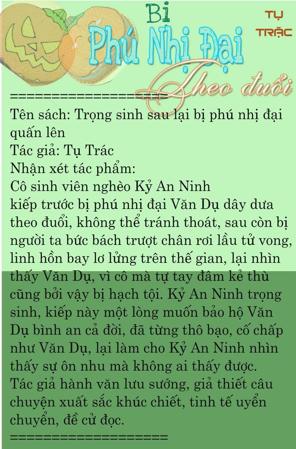 Truyện Bị Phú Nhị Đại Theo Đuổi